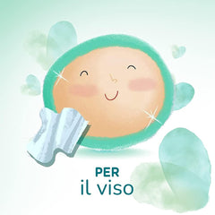 Pampers Acqua Pura babyservietter 468 count (3 pakke) - 99% vand, 100% bomuld, 0% plastik, alkohol og parabener - ideelle renseservietter til følsom hud, fugtig, uden tilsatte ingredienser