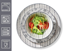 Set de veselă Sendai cu 16 piese, True