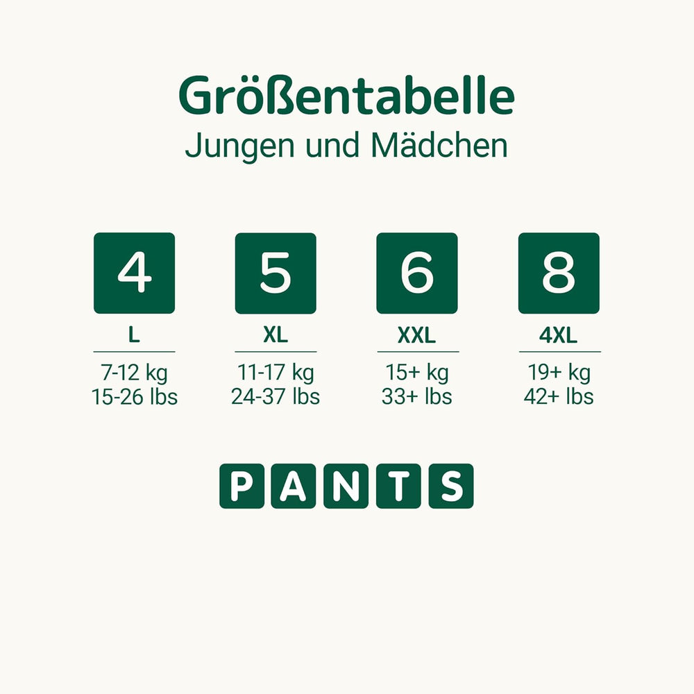 Bambo Nature Babybleer, størrelse 6 (15+ kg) - Månedlig æske med 90 | Spædbørnsbleer med forbedret lækagebeskyttelse | Maksimal komfort og frihed for aktive børn | Dermatologisk testede bleer