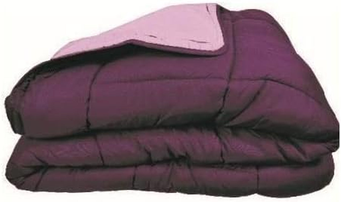 Couette CALGARY Chokolade/Corail 140 Dyner og dyner Naty Shop 200X200X1 Cm