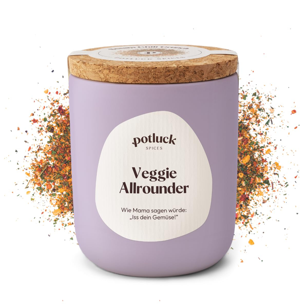 Potluck | Stullen Spice | Gewürzzubereitung im Keramiktopf | 60 g | Vegansk, glutenfri og med naturlige ingredienser