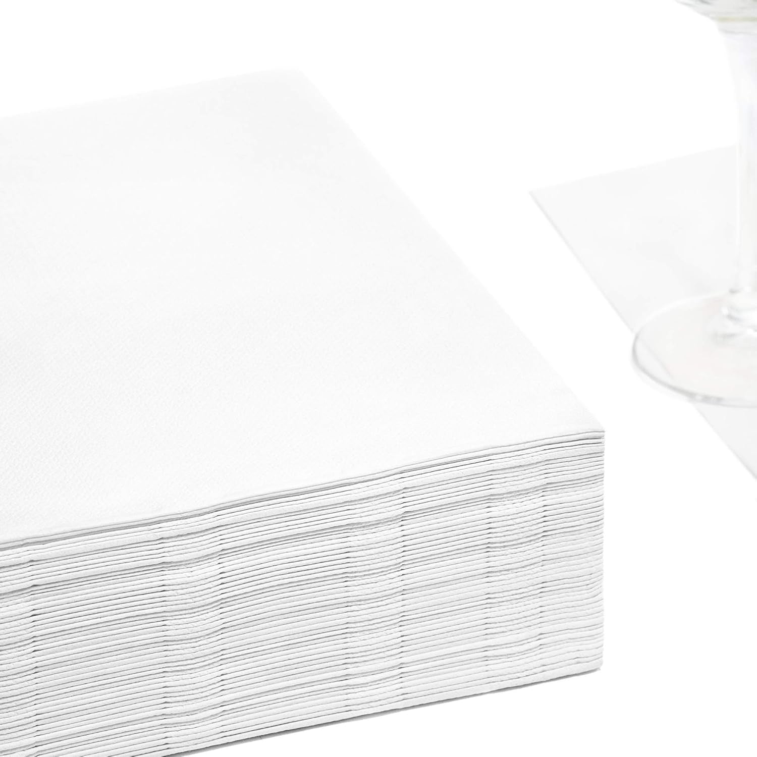Papstar, 50 șervețele "ROYAL Collection" 1/4-fold 48 Cm X 48 Cm Alb, #11577