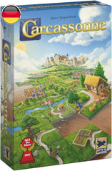 Hans im Glück, UNbox Now, Carcassonne V3.0, Kernespil, Familiespil, Årets spil 2001, 2-5 spillere, 7 år og ældre, 35 minutters spilletid, tysk