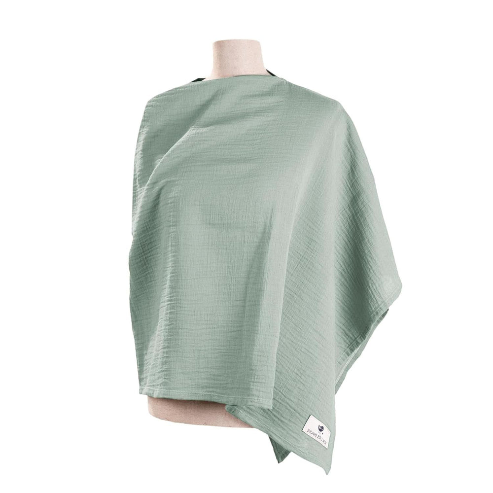 Bluza de alăptare Julius Zöllner din bumbac muselină 100%, OEKO-TEX STANDARD 100, Fabricat în Germania Accesorii Hrana si Alaptare Bebe Naty Shop Verde