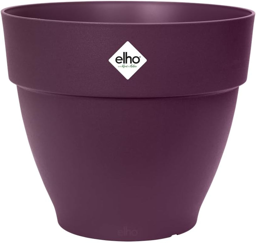 elho Vibia Campana Round 30 - Ghiveci de flori pentru exterior - Ø 29,8 x H 25,8 cm - Galben/Galben Miere