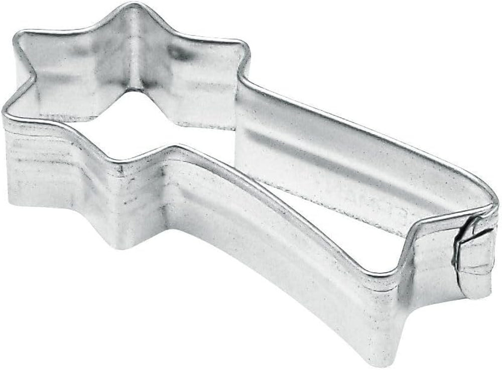 Set de forme pentru fursecuri Zenker, 10 piese, forme pentru fursecuri cu diferite motive de Crăciun, set pentru fursecuri și biscuiți, culoare: argintiu, cantitate: 1 x set de 10 piese