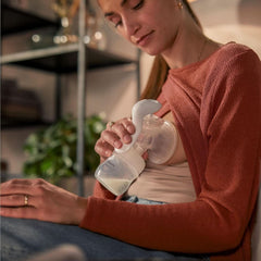 Philips Avent Handmilchpumpe - Einfaches Abpumpen, Mit Natural-Motion Technologie, Bpa-Frei (Model SCF430/01) Gennemsigtigt tilbehør Mad og amning Bebe Naty Shop