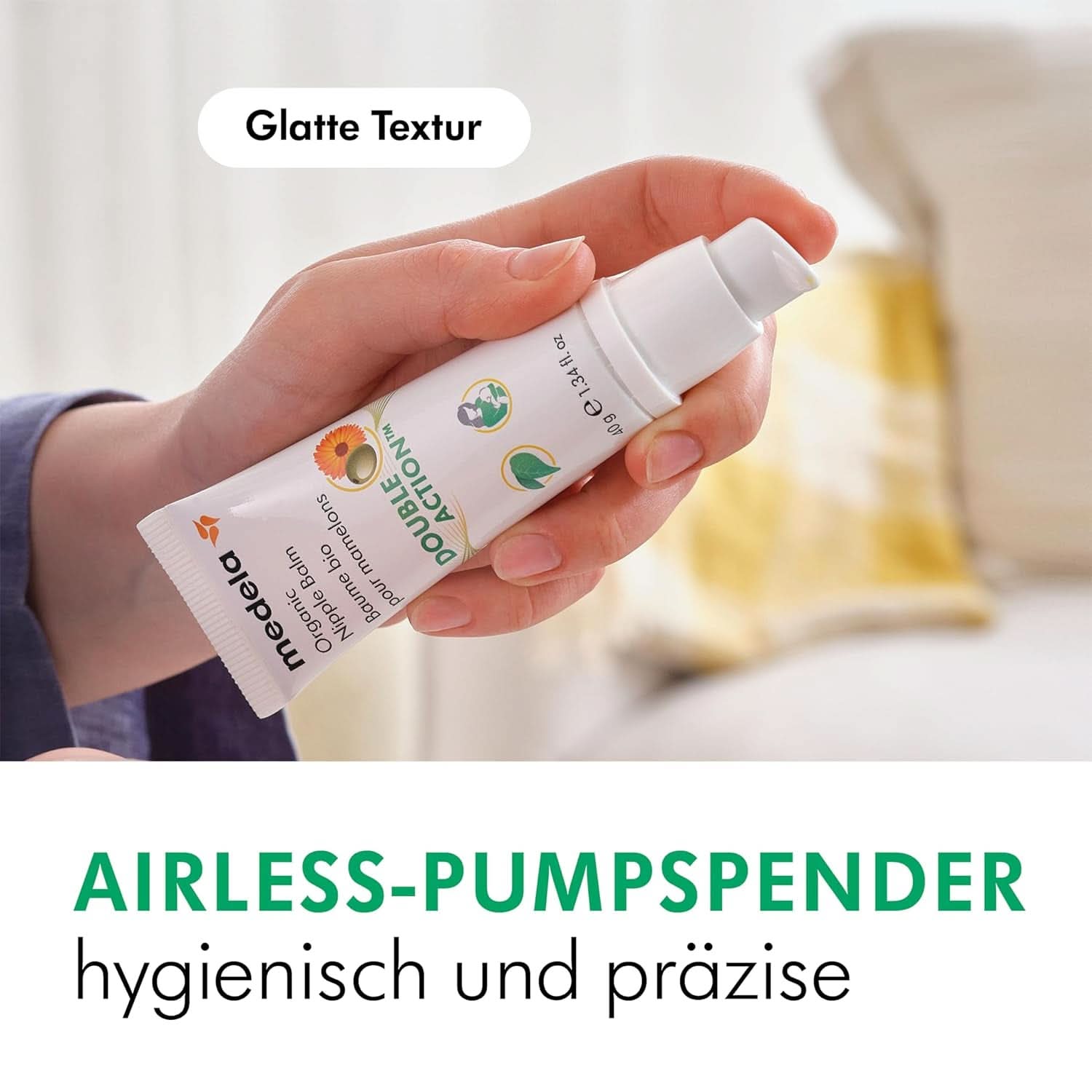 Medela Bio-Brustwarzenbalsm – Beruhigend Und Pflegend Für Stillende Mütter – Hergestellt Aus Naturichen, Sicheren Inhaltsstoffen – Linderung Bei Beanspruchten Brustwarzen – Postpartum Essentials 40 G Accessories Mad og Amning Baby Naty Shop