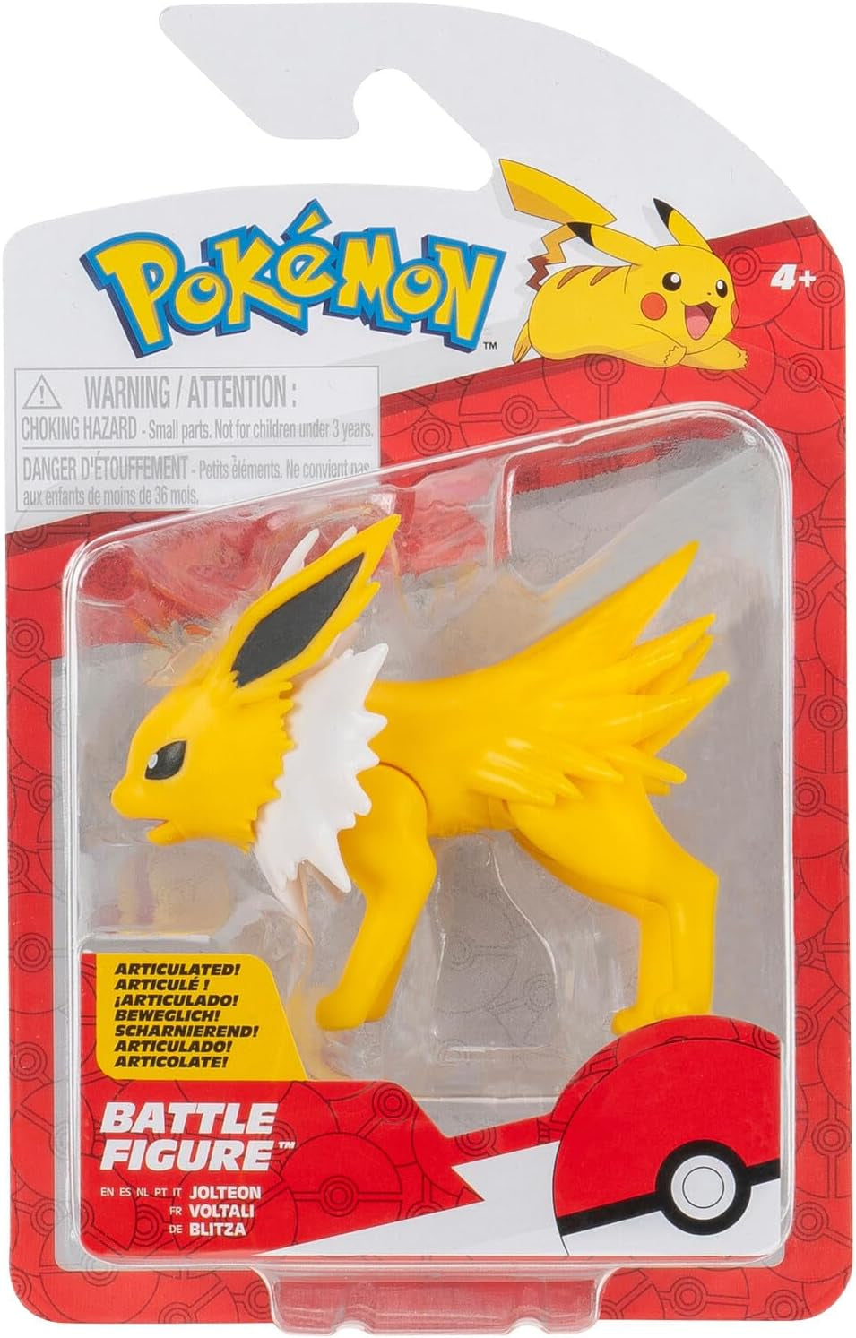 Pokémon PKW3574 - Battle Figure Pack - Blitza, Figura detaliată oficială, 7,5 cm Action figures Naty Shop Titlu implicit