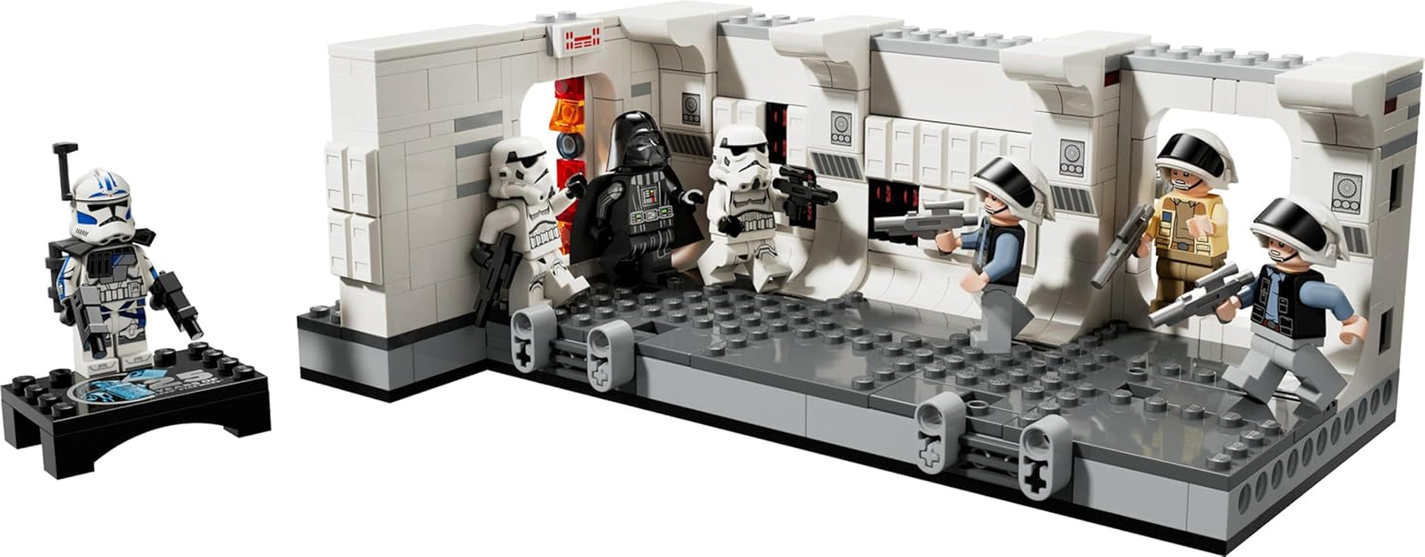 LEGO Star Wars Tantive IV Boarding, A New Hope Movie Building Legetøj, Fantasy-legesæt til samleobjekter, gaveidé til drenge og piger 8+ og samlere 75387 Byggesæt Beuche den LEGO-Store