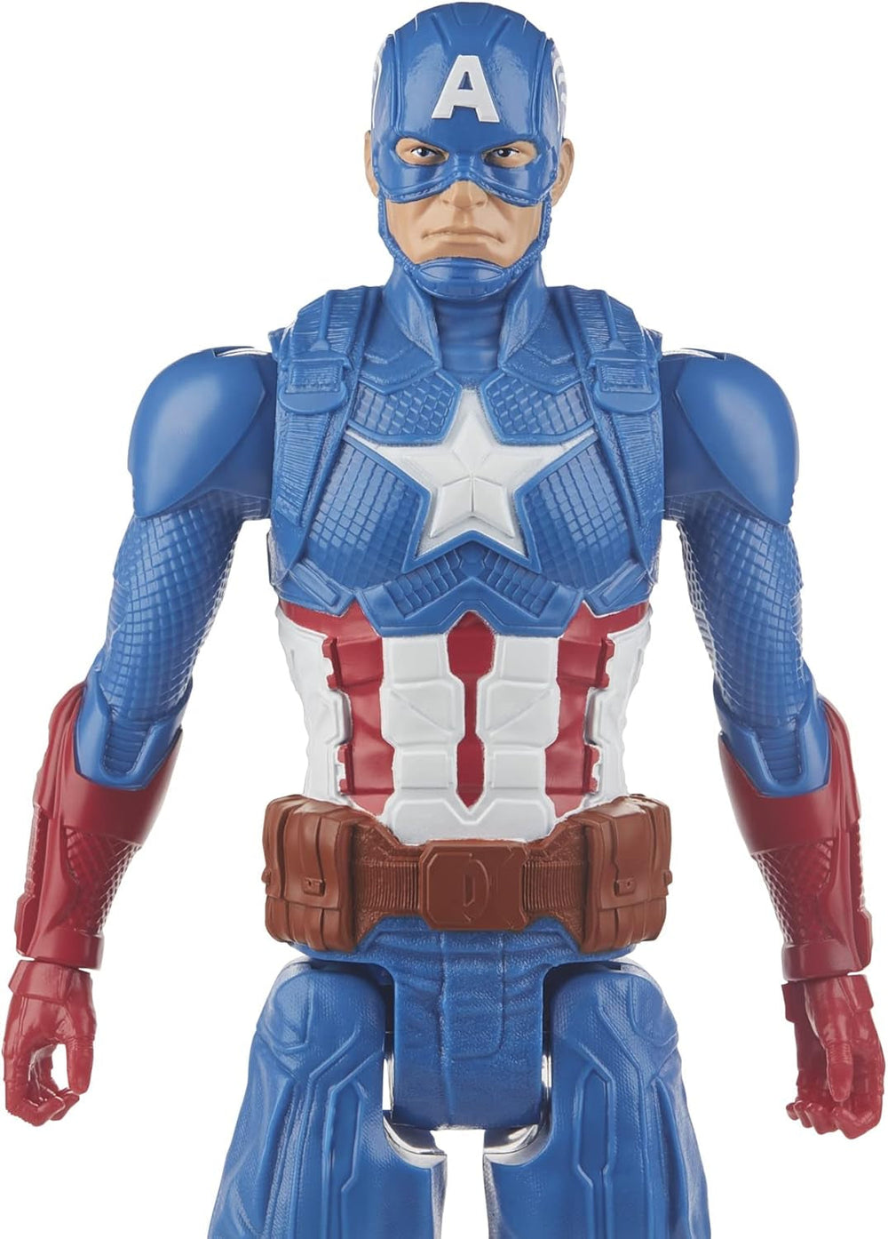 Marvel Avengers Titan Hero Series Blast Gear Captain America Action Figure, jucărie mare de 30 cm, pentru copii cu vârsta peste 4 ani, albastru Action figures Naty Shop