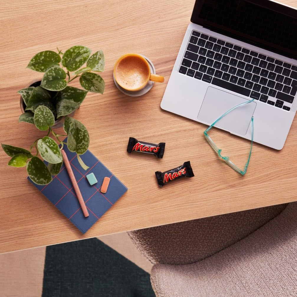 Mars Minis Chokoladebarer | Bulk pakke chokolade | Karamel | 150 x 18 g