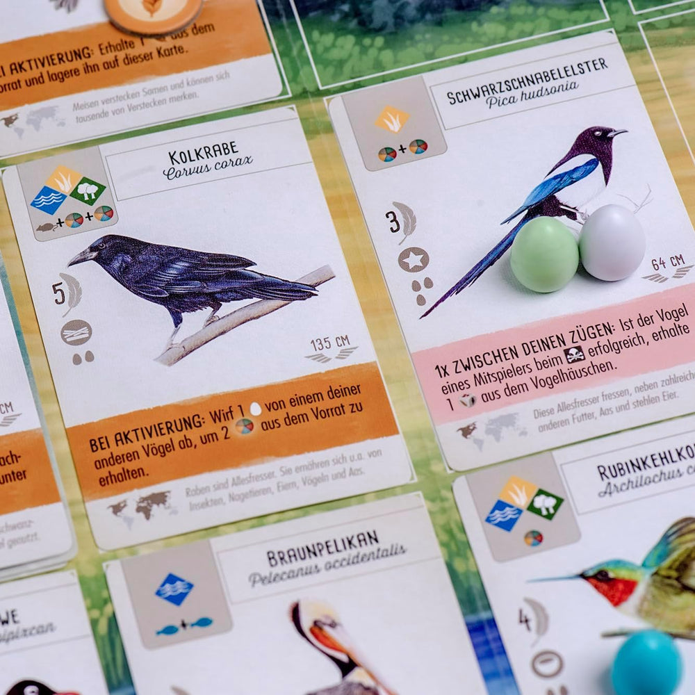 Feuerland Spiele 104-146-901 63558 Wingspan Board Game German Edition - Kennerspiel des Jahres 2019 (Critic's Award)