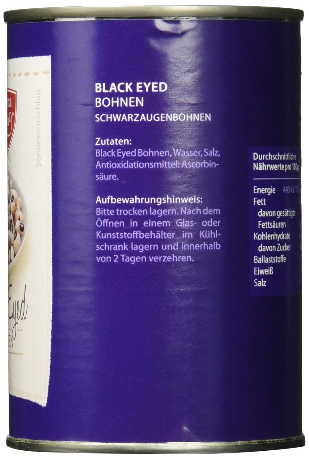 Black Eyed Beans 12-pak (12 x 425 ml)