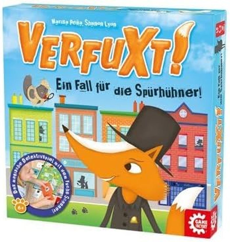 Game Factory 646255 Verfuxt, Detektivspil for børn fra 6 år og opefter, Børnespil