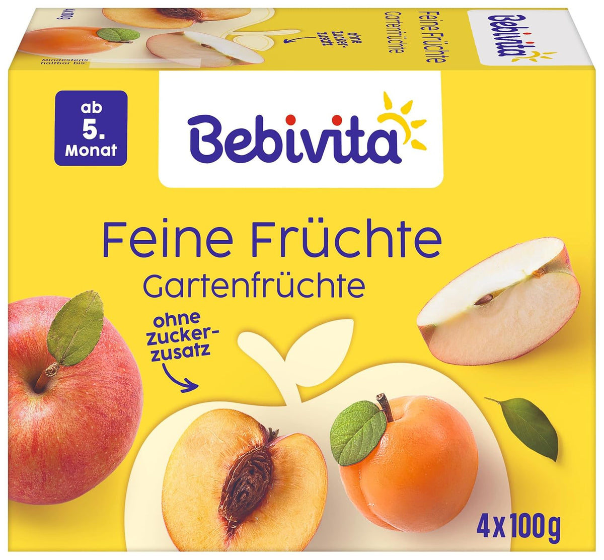 Gartenfrüchte, 6er pakke (6 x 4 x 100 g)