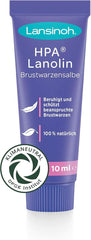 Lansinoh HPA Lanolin Brustwarzensalbe, 10 Ml - 100% Natürlich - Beruhigt & Schützt Beanspruchte Brustwarzen - Klimaneutral, 10940, Farblos Tilbehør Mad og Amning Baby Naty Shop Hpa 10 Ml Klimaneutral