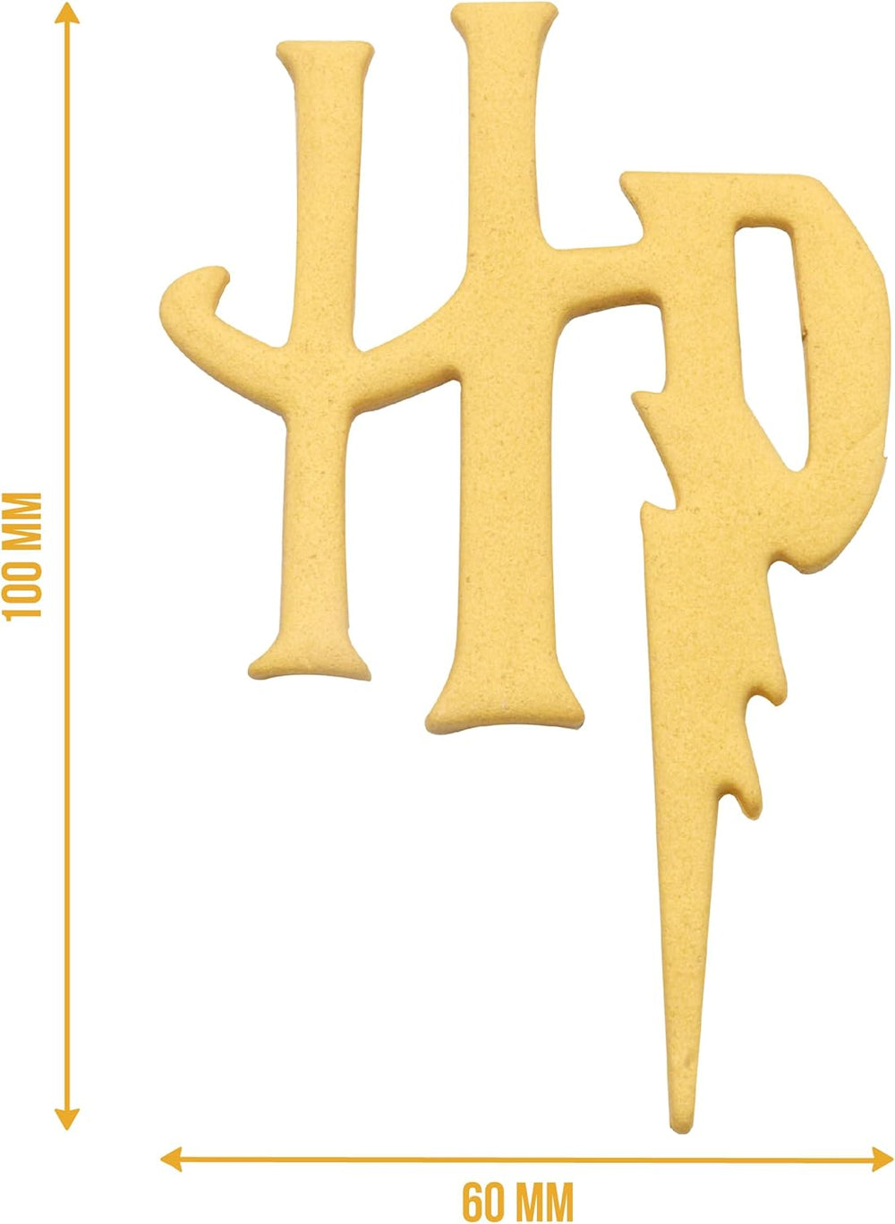 Forme de biscuiți și fondant Harry Potter, logo HP