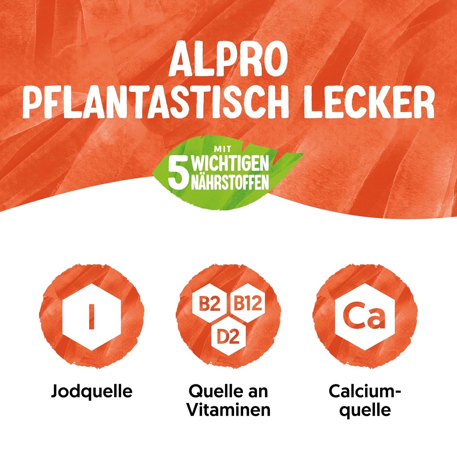 Alpro Sojadrink – Vegan und Milchfrei – Von Natur aus laktosefrei und fettarm – Rich and pflanzlichen Proteinen, inhalt Calcium and Vitamine – 8 x 1 L – Haltbar