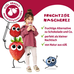 FRECHE FREUNDE Bio Quetschie Apple, Birne & Maracuja, Fruchtmus mit Obst im Quetschbeutel for Babies from 6. Month, vegan, 6er Pack (6 x 100g)