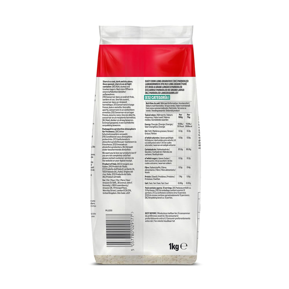 Forkogt langkornet ris fra Amazon, 1 kg