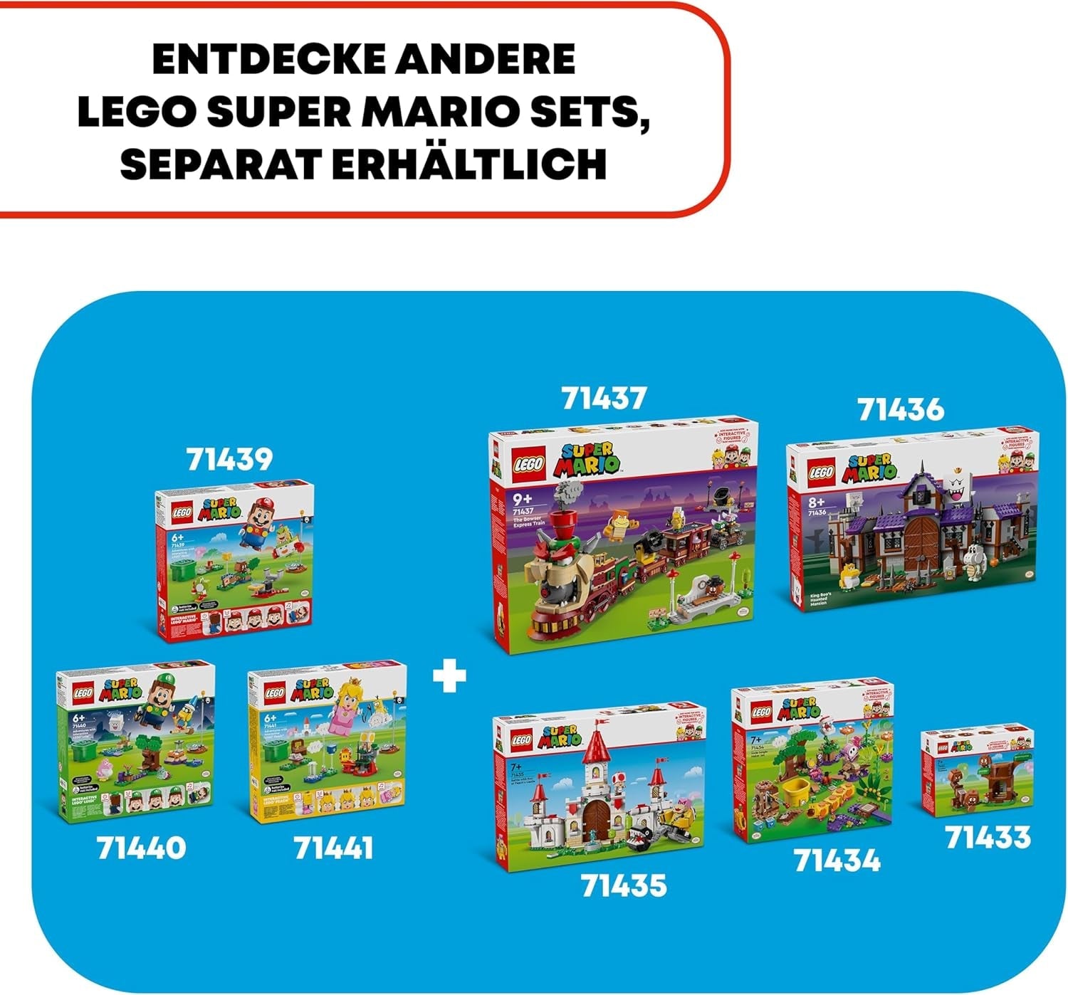 LEGO Super Mario Abenteuer med dem interaktive Luigi, Nintendo Geschenk for Jungen, Mädchen og Gamer ab 6 Jahren, Abenteuer-Spielset for Kinder med rosa Baby Yoshi 71440
