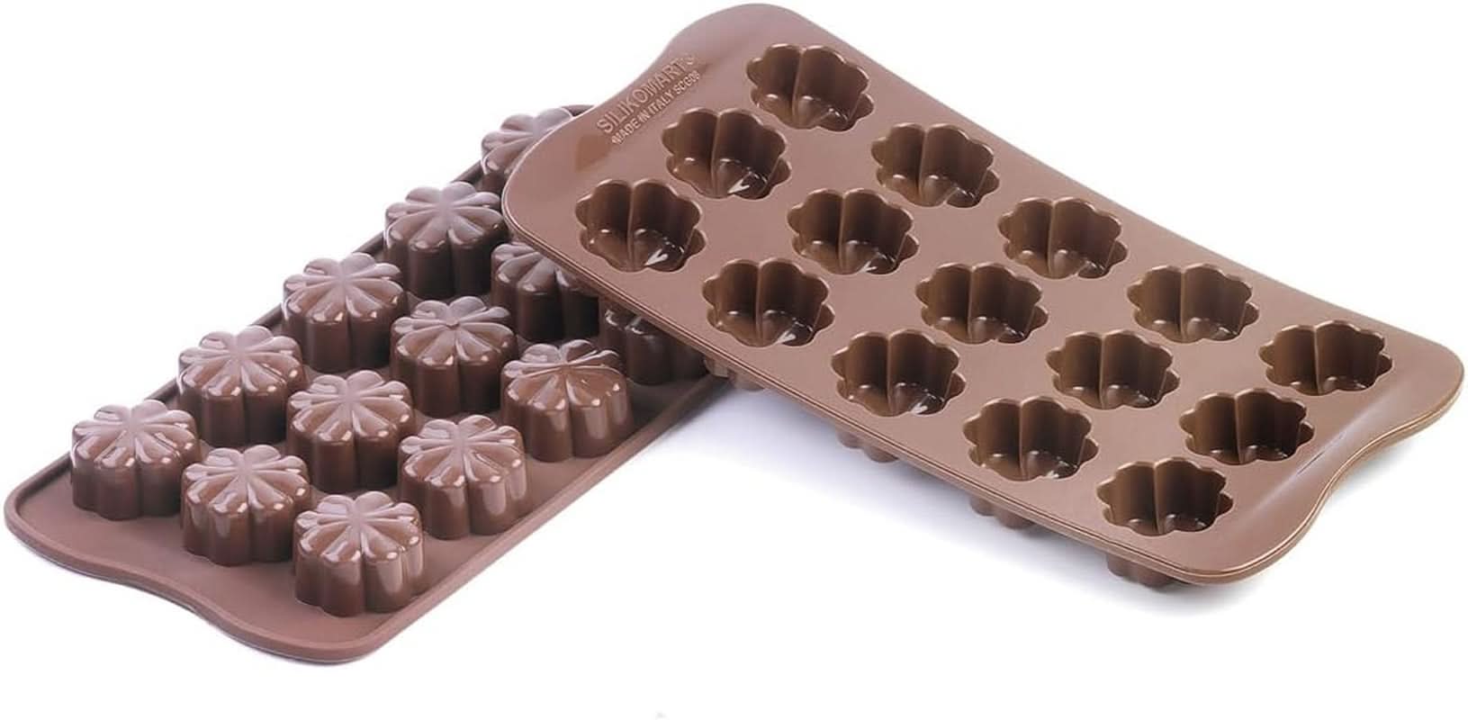 Silikomart 191827, Chokoladepraliner, Engle, Andre modeller Køkken Naty Shop Flower