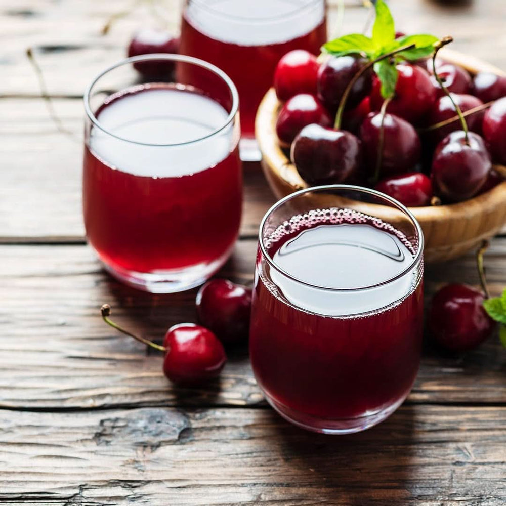 Rauch Happy Day Cherry | Fra udvalgte surkirsebær | 6X 1 liter, Tetra Prisma Naty Shop