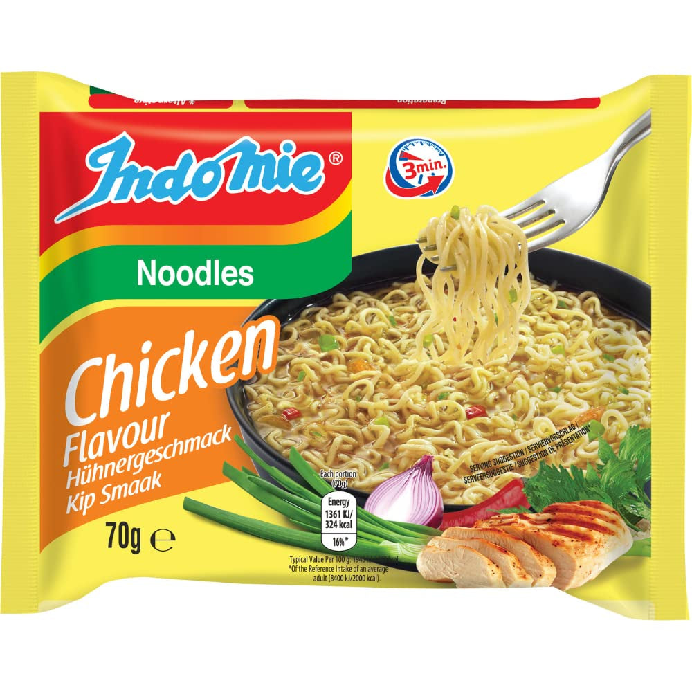 INDOMIE - Instant Mi Goreng Nudler - Multipak (40 x 80 g)