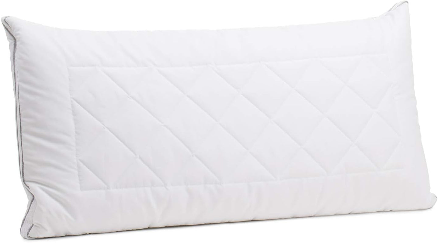 Gözze - Pernă cu pernă interioară 150G și bandă climatică, inclusiv sac de reumplere, 40 X 80 Cm - Alb Perne standard Naty Shop