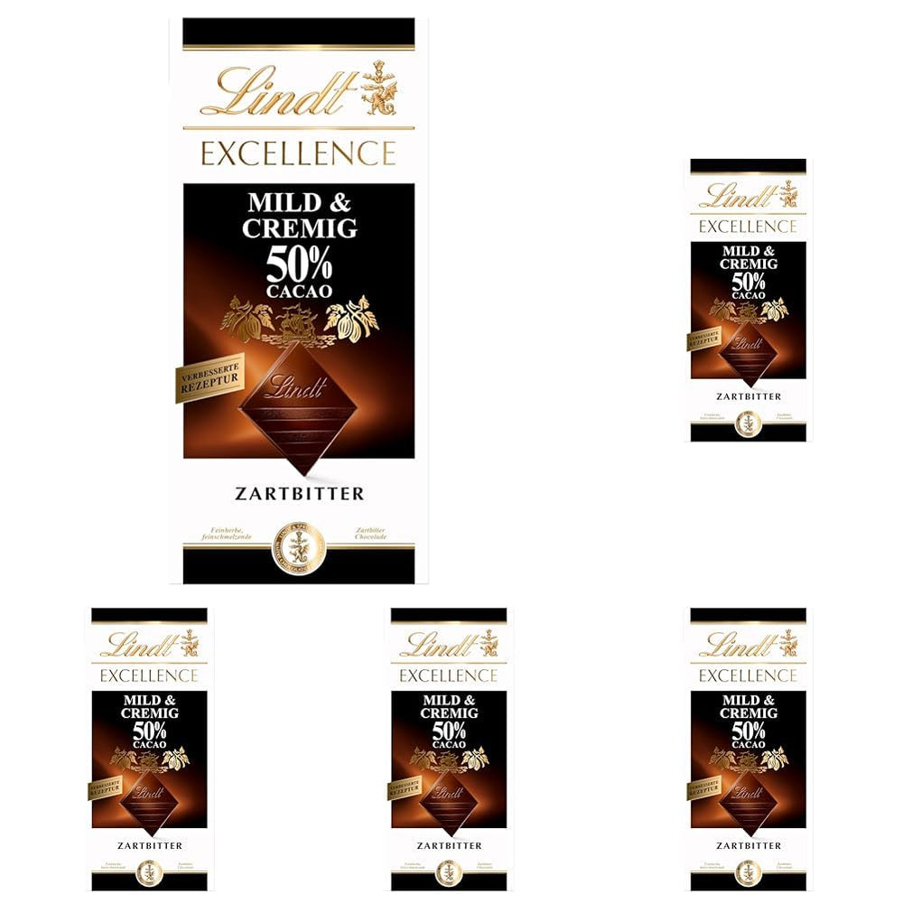 Lindt Chokolade | Bar EXCELLENCE 85% kakao | 100 g | Ekstra mørk chokolade | Vegansk chokoladebar