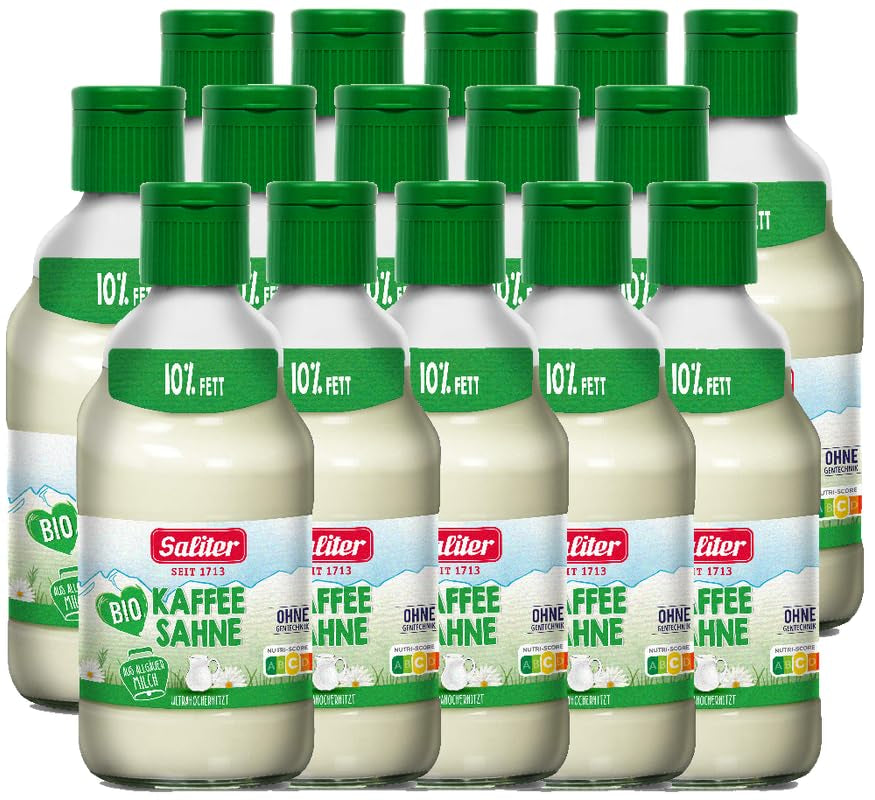 Saliter Bio-Kaffeesahne 10% fedt 395g