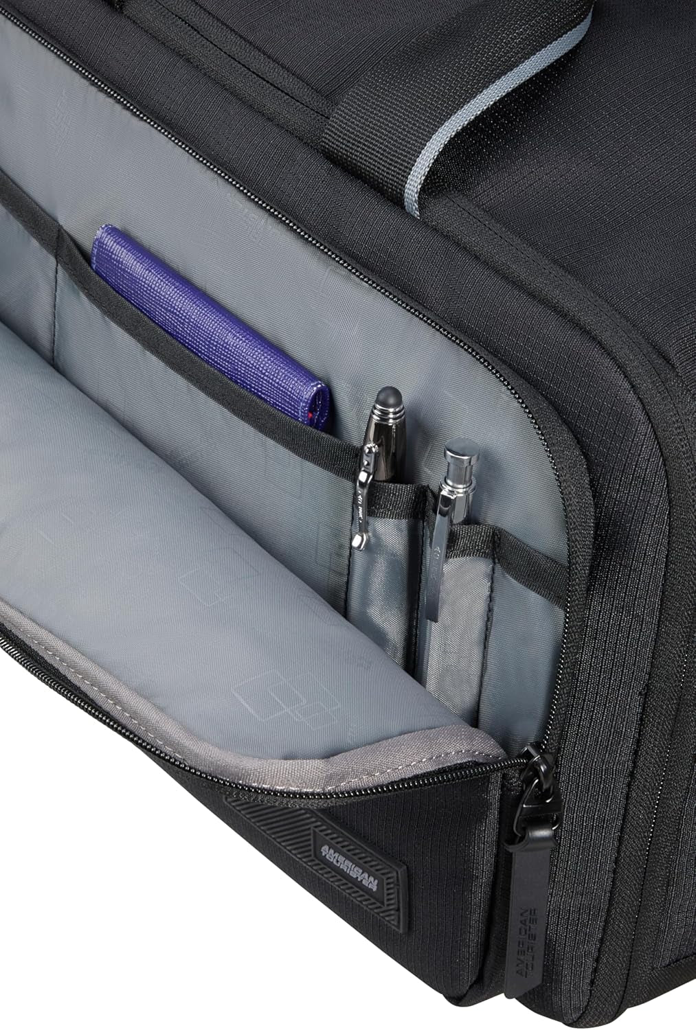 American Tourister Take2Cabin - Geantă de voiaj Ryanair 3-Way, 40 cm, 25 L, negru (negru) Bagaje și echipament de călătorie Naty Shop