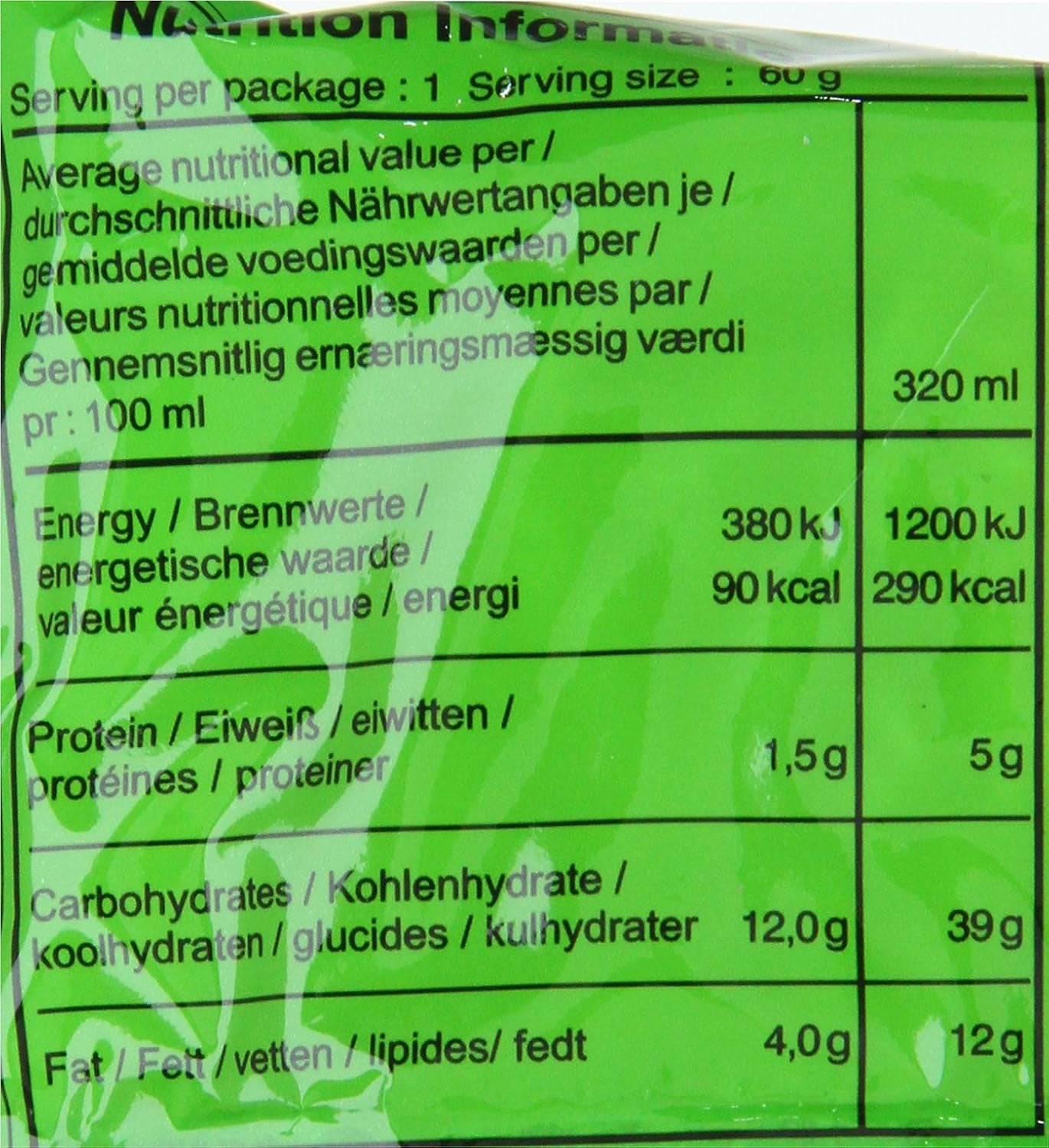 Yum Yum instant nudler med grøntsager, 60g