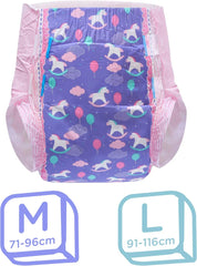 Bleer med tryk til voksne 5500-5800ml 10 stykker - Small Fantasy (M)