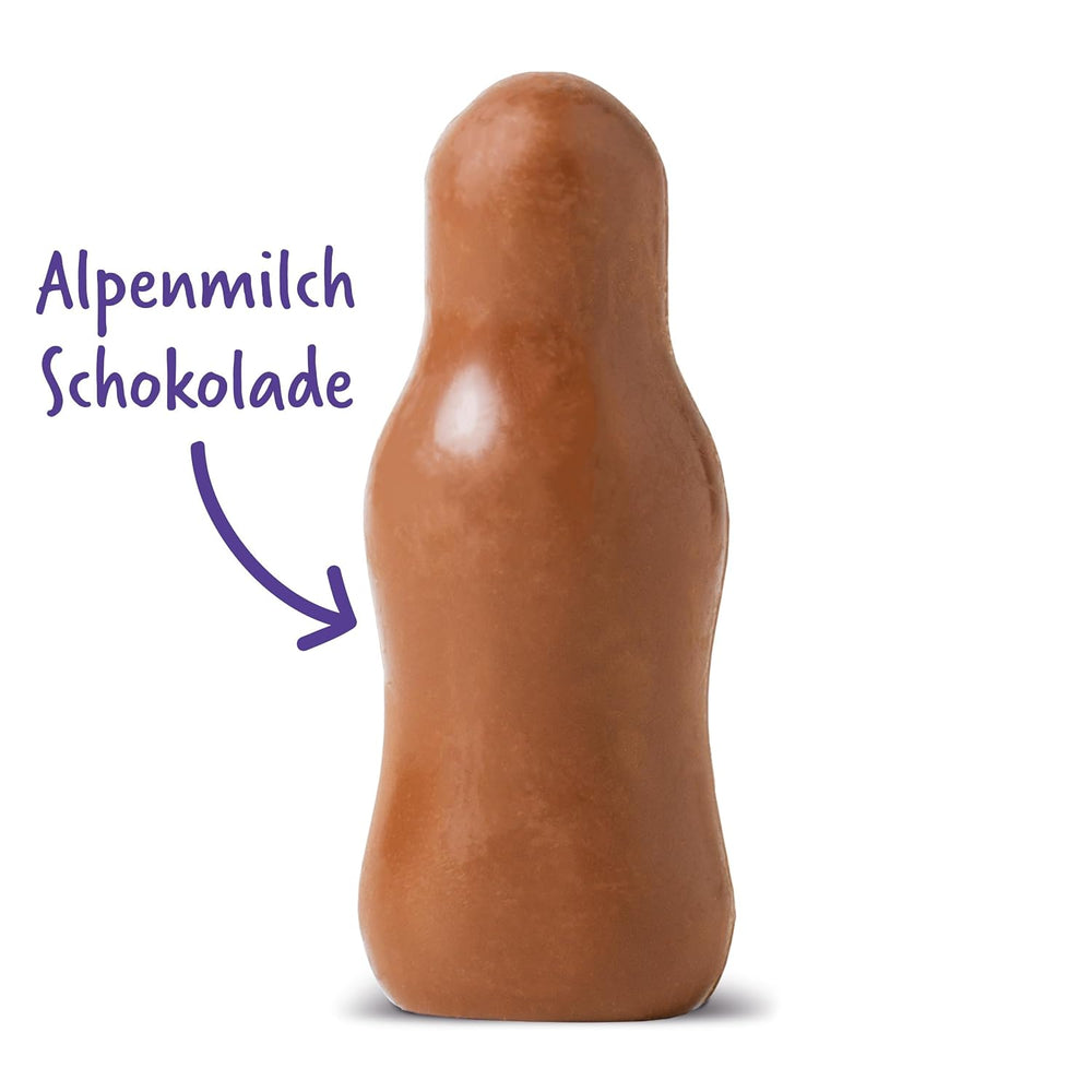 Milka Snowman Friends Alpine Milk - Mini snemænd lavet af fin alpin mælkechokolade - 5 x 15g