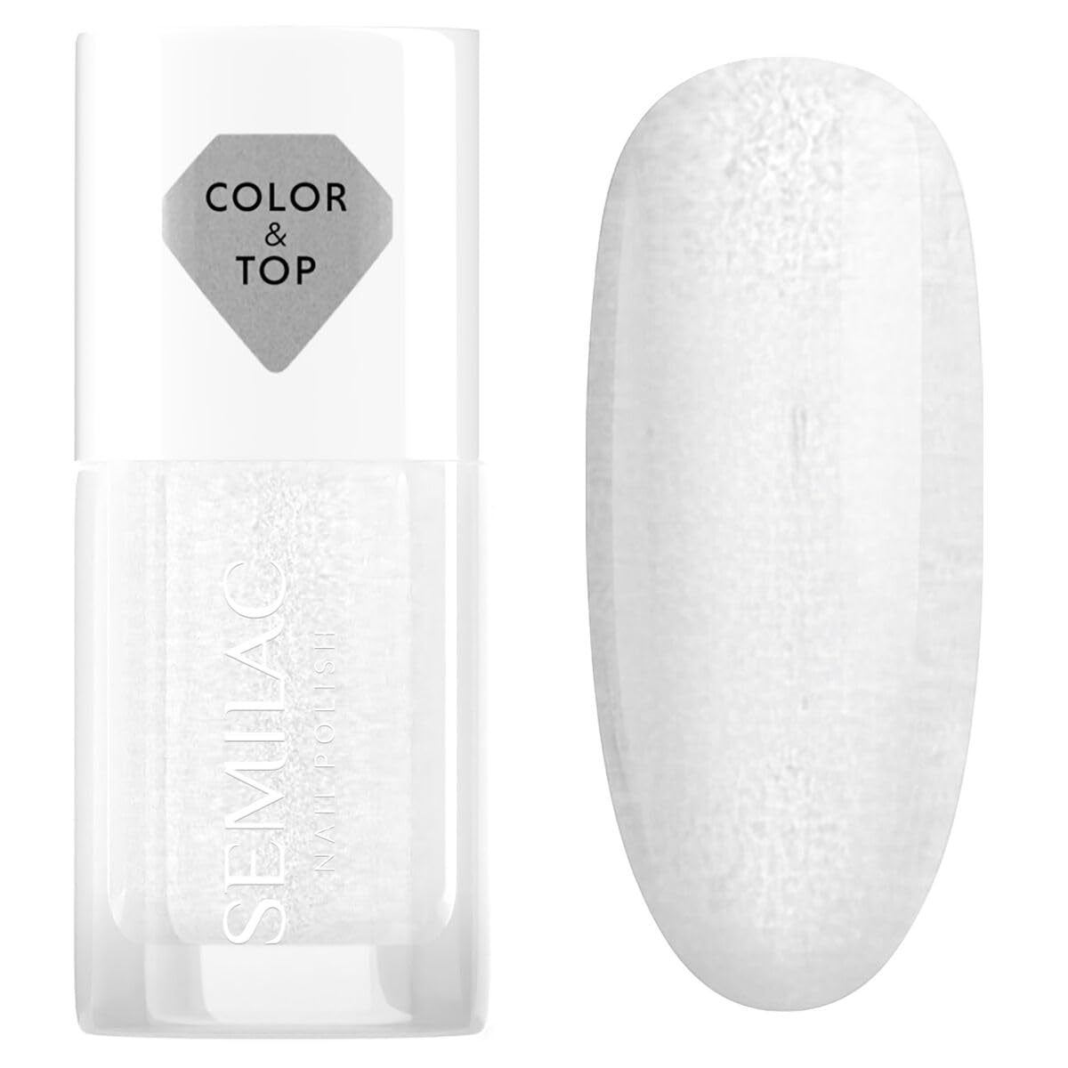 Neglelak Semilac Top Classic SILVER BLUSH 7 ml