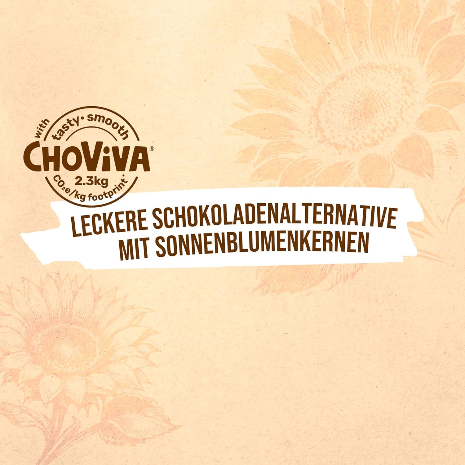 Saltede smørkiks og ChoViva, 80 g bar, lavet af alternativ chokolade med solsikkefrø