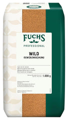 Fuchs Professional - Wildgewürz | Zum Würzen von allerre Wildgerichten und dunklen Saucen | Profi-Qualität für Großverbraucher und Gastronomie | 1 kg im genbrugspose