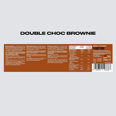 Body Attack Flavattack®, Double Choc Brownie, 250G / 83 portioner Aromas Naty Shop