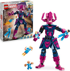 LEGO ǀ Marvel Fantastic Four vs. Galactus Baufigur - Bauset mit Superhelden - Spielset med The Thing, Invisible Woman and Human Torch - Kreatives Geschenk für Jungen und Mädchen - 76316