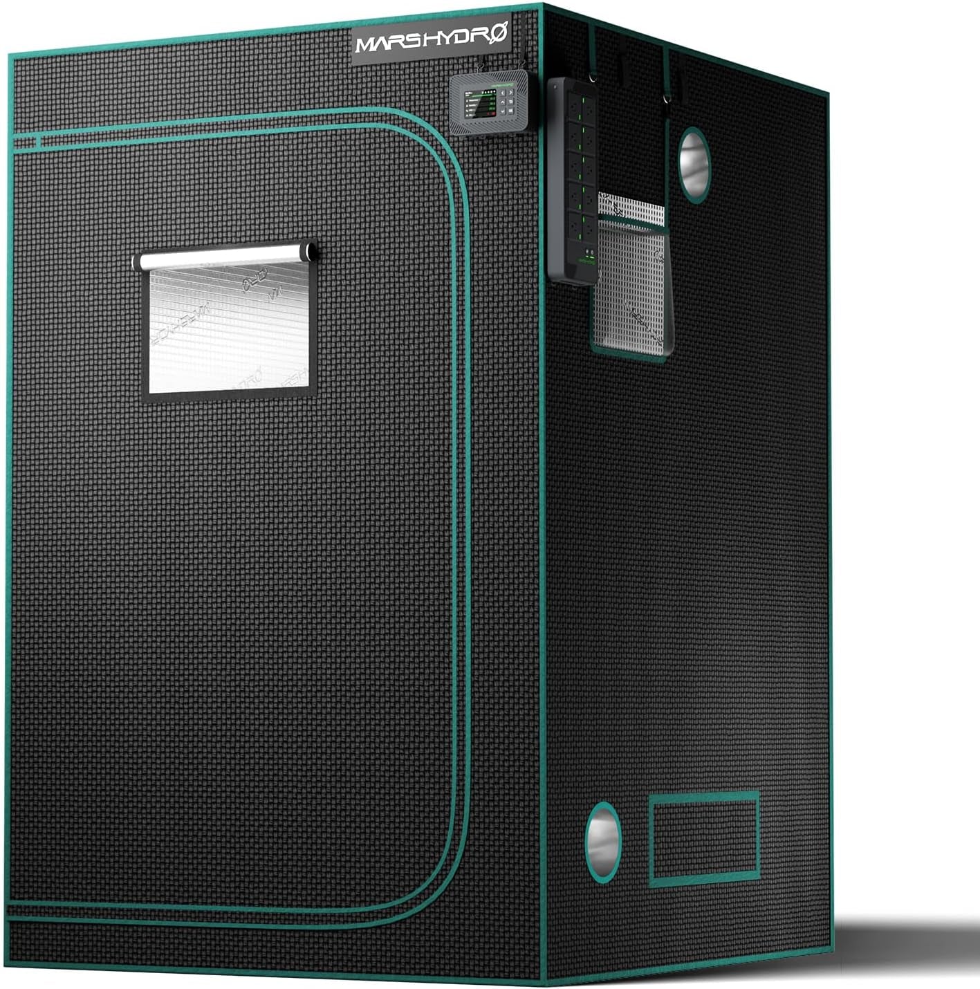 MARS HYDRO Grow Telt 60x60x140cm, Indendørs Grow Telt, Reflekterende Mylar Grow Telte til Hydroponics, Aftagelig bundbakke til plantedyrkningsplads