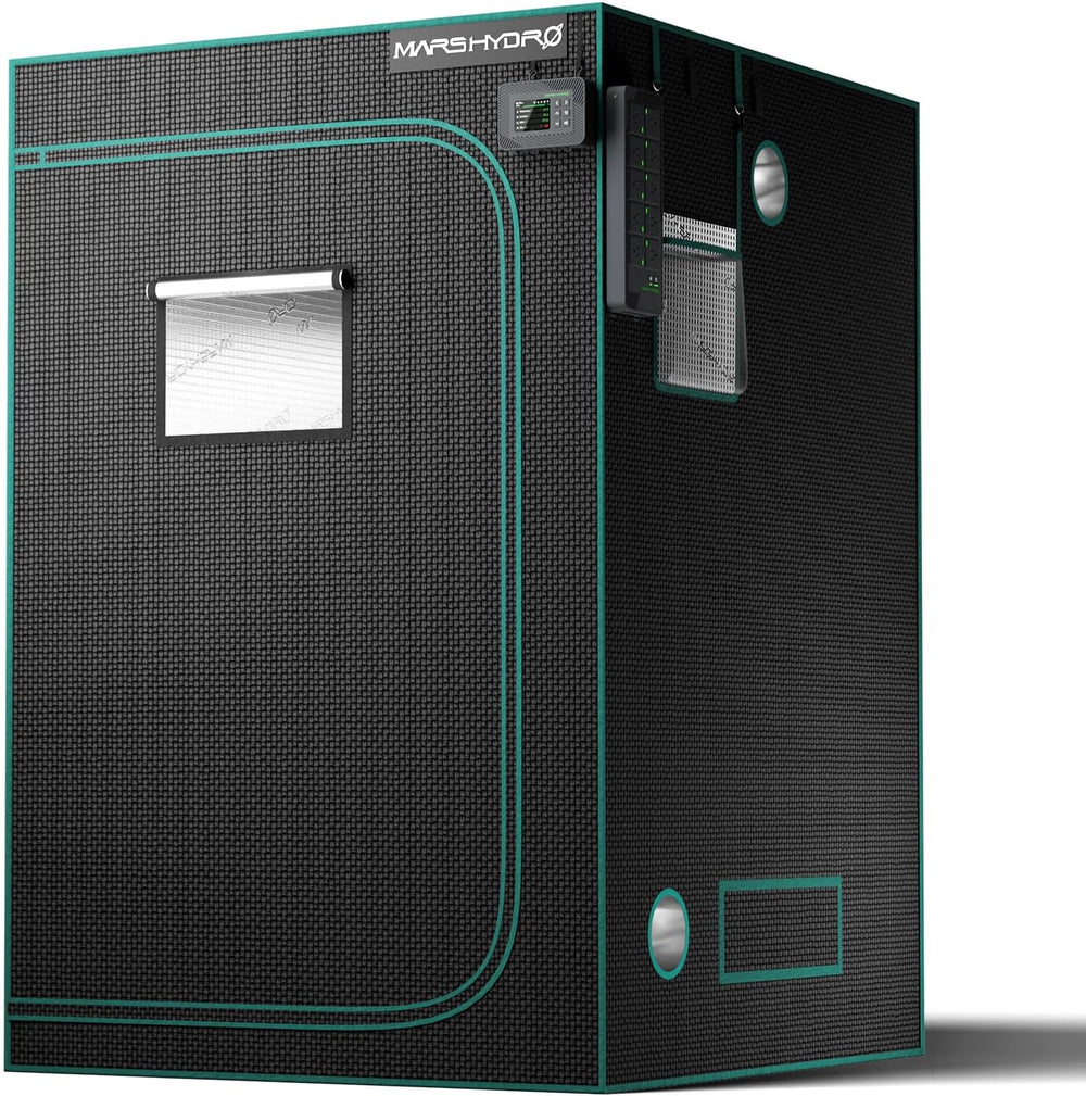 MARS HYDRO Grow Telt 60x60x140cm, Indendørs Grow Telt, Reflekterende Mylar Grow Telte til Hydroponics, Aftagelig bundbakke til plantedyrkningsplads