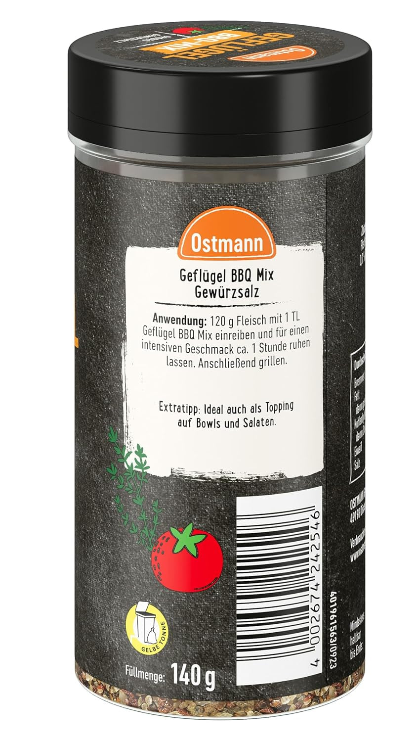 BBQ Mix Geflügel groft Gewürzsalz