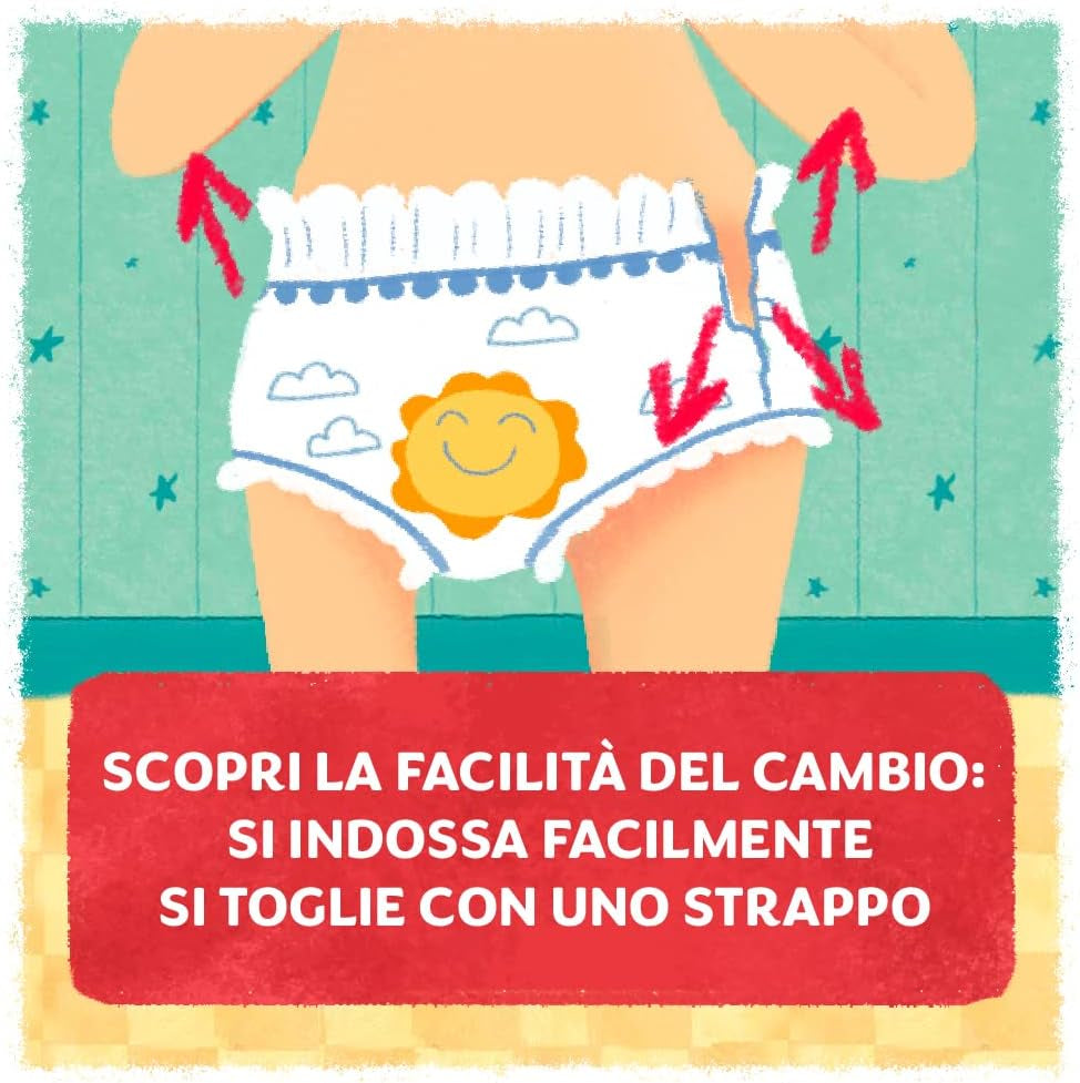 Pampers Sole e Luna Maxi ble, str. 4 (8-15 kg), 60 bleer