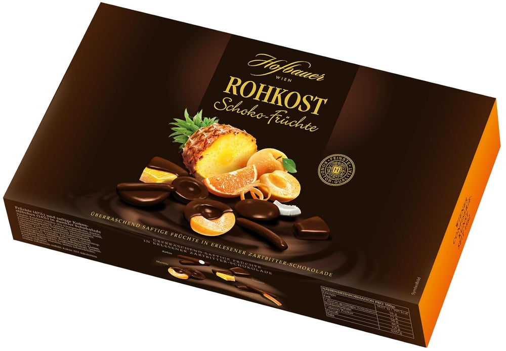 Hofbauer Wien chokoladeovertrukket frugt, 1 kg