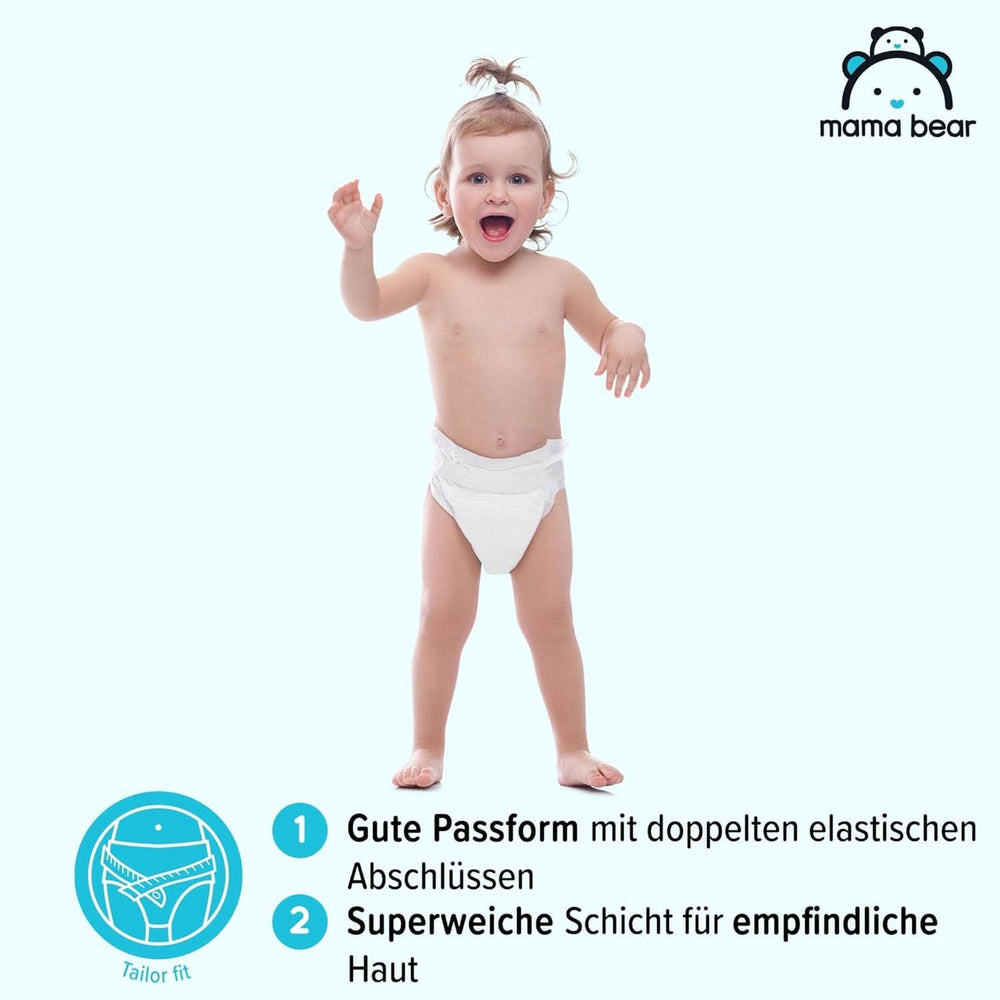 Scutece Mama Bear Ultra Dry, diverse marimi si cantitati Mama si Copilul Naty Shop