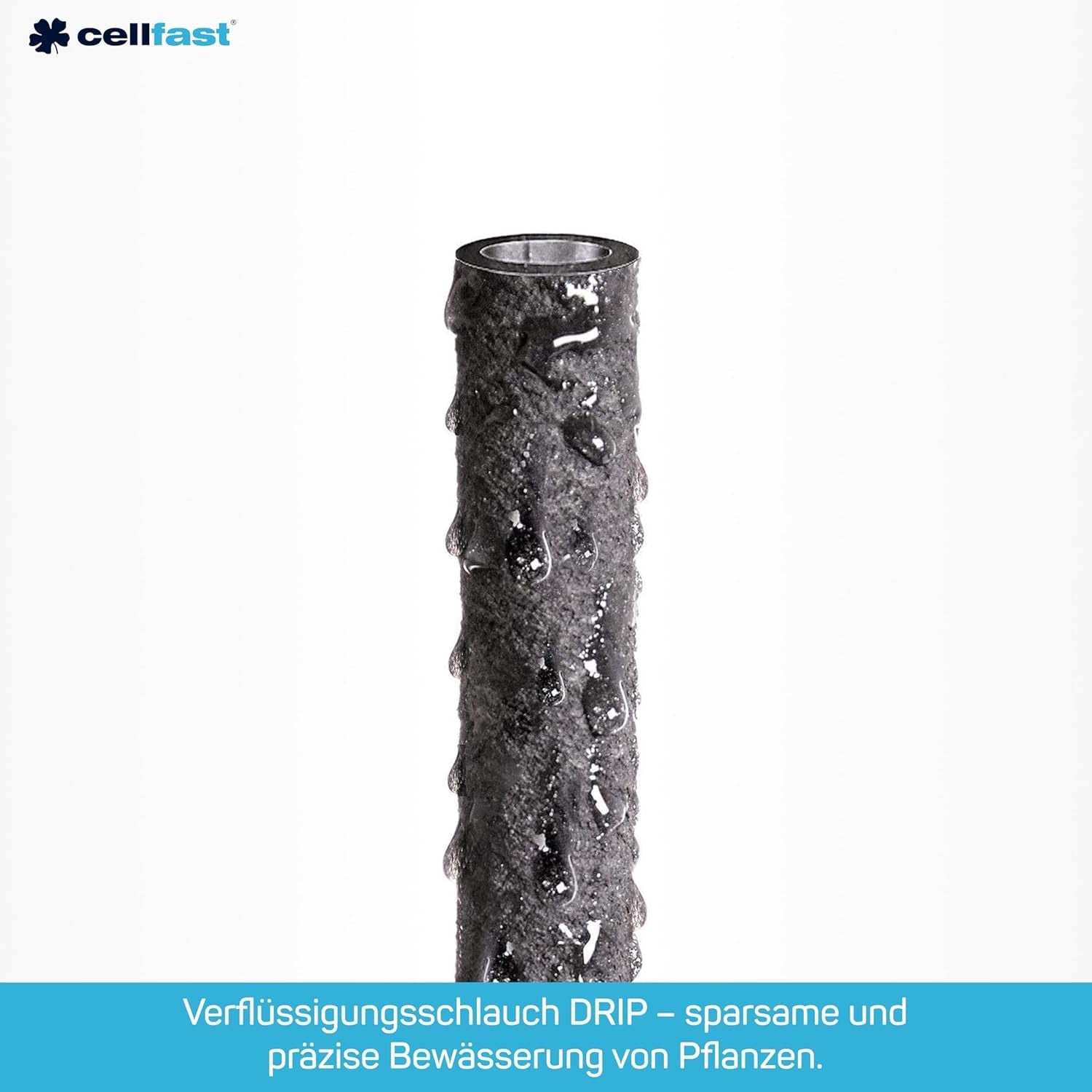 Furtun de irigare prin picurare, furtun de irigare, 1/2" 7,5 m, set furtunuri 3 piese