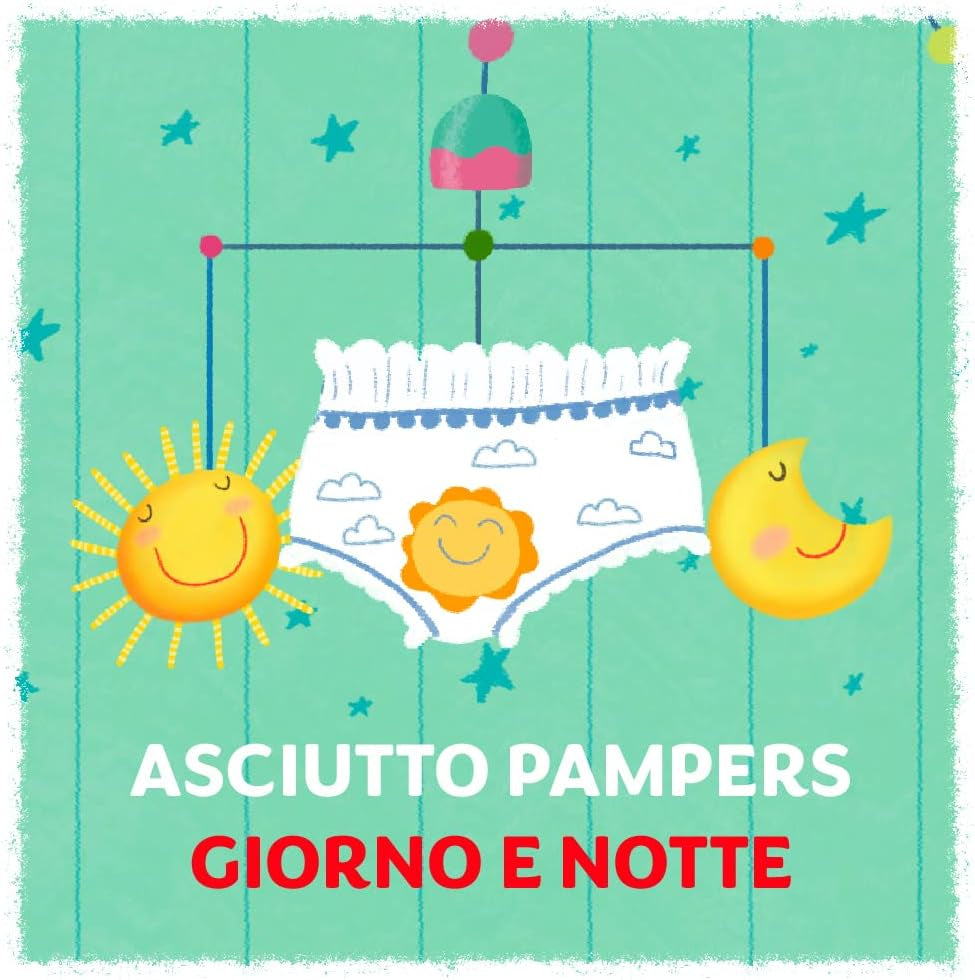 Pampers Sole e Luna Maxi ble, str. 4 (8-15 kg), 60 bleer