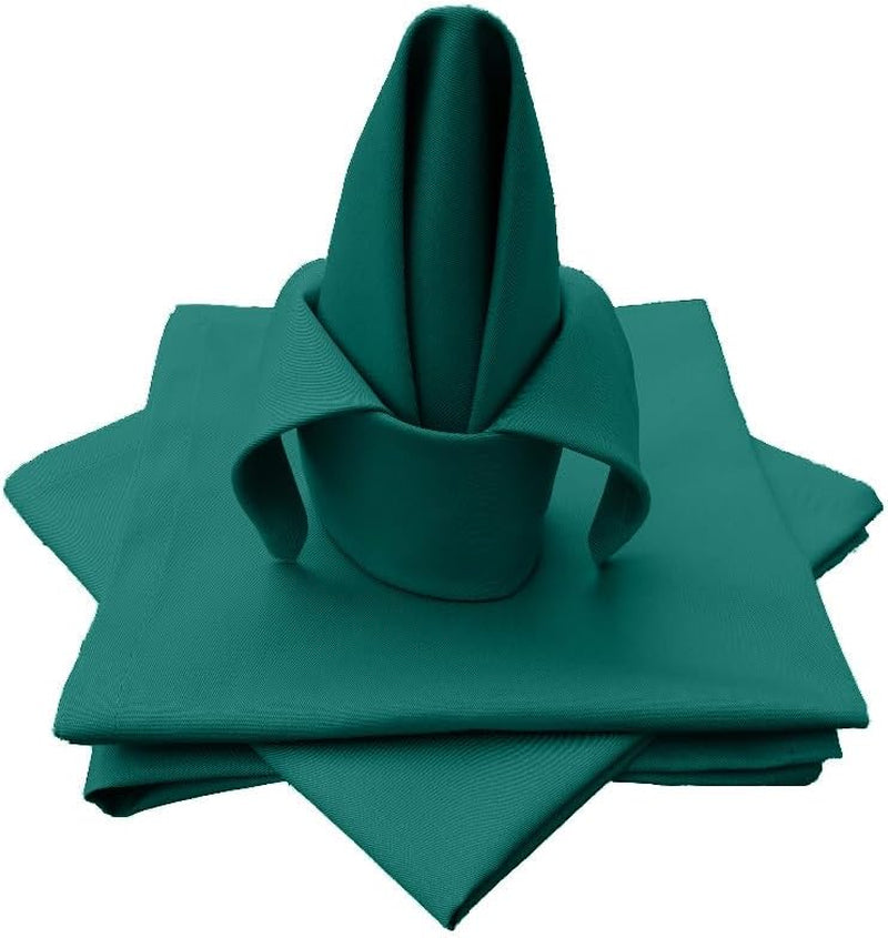 Lemos Home Șervețel de masă din țesătură de înaltă calitate 4 bucăți 100% bumbac Colecție Concept, culoare și dimensiune selectabile (Set de 4 șervețele din țesătură - 45X45Cm, roșu)